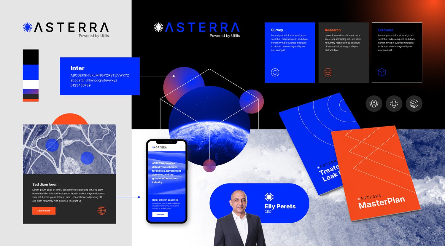 ASTERRA brand guide cover page